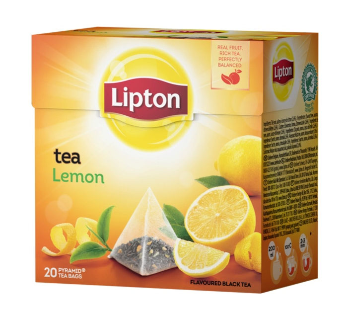 Lipton Lemon Pyramid tee 20pcs

